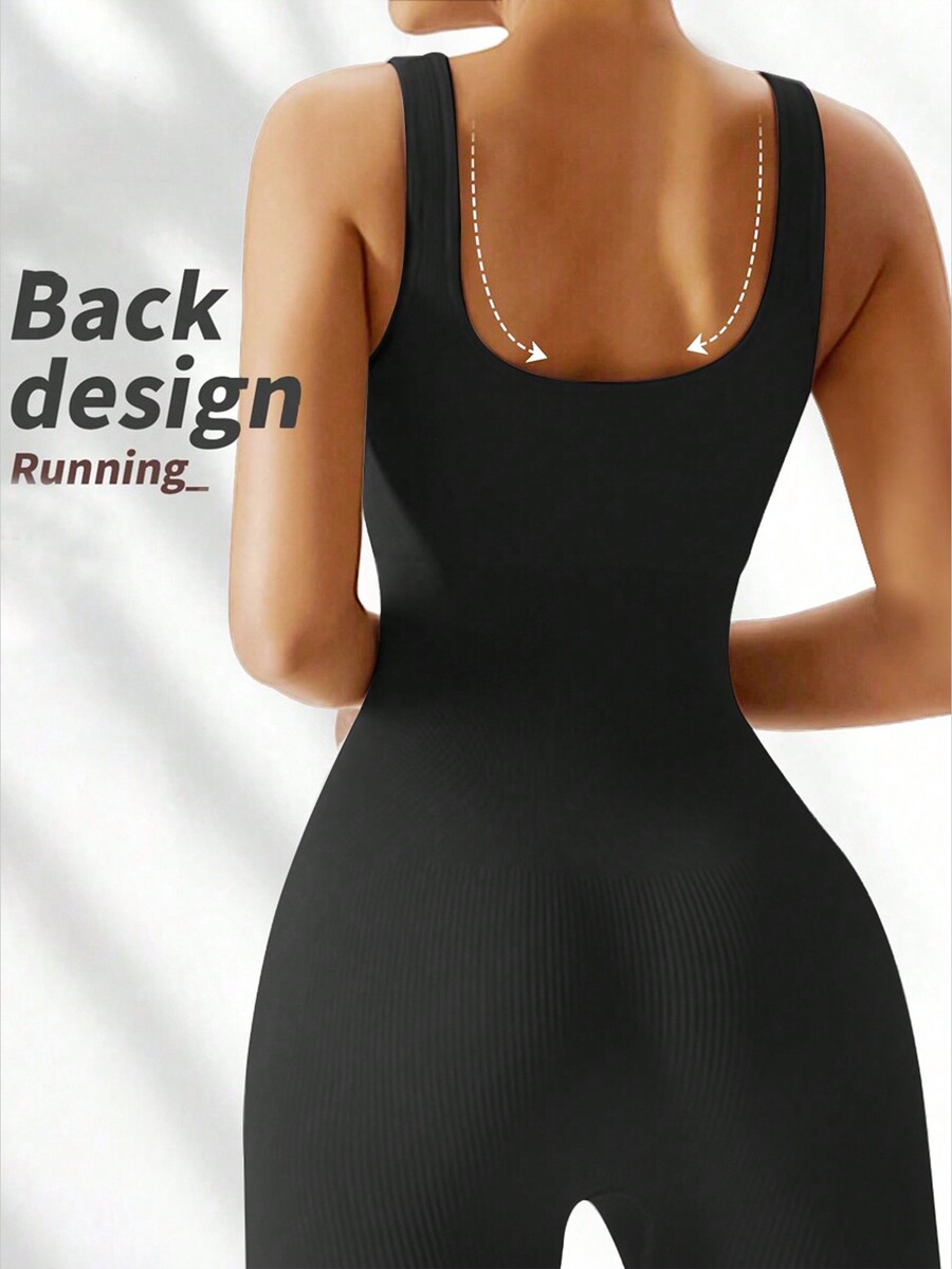 KIKIMINK Women's Jumpsuits Sea - Seamless Ribbed Workout Tank Top ulasan dan harga