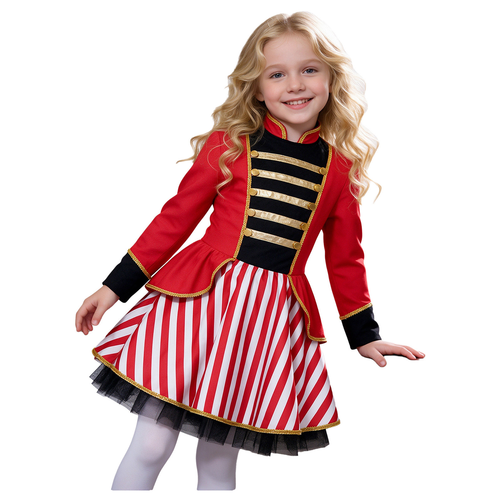#6-16 Circus Ringmaster Costum - Dresses ulasan dan harga