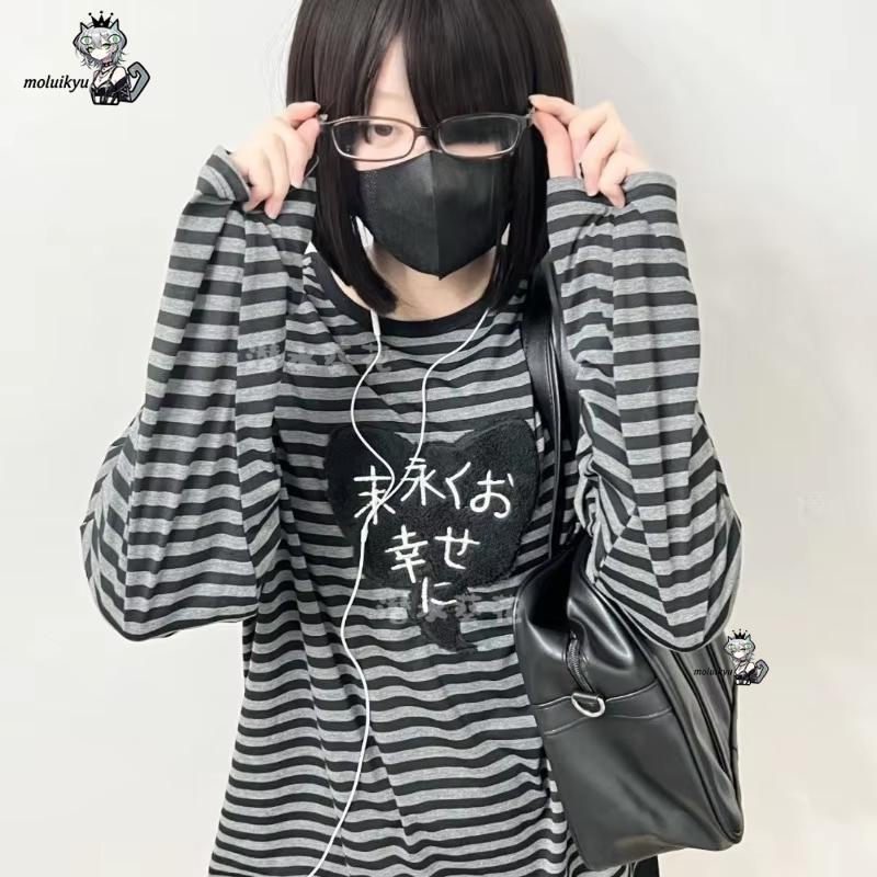 Y2K American Punk Vintage O Ne - Blouses ulasan dan harga