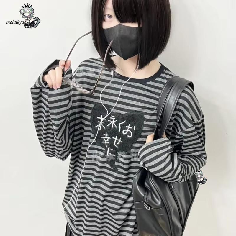 Y2K American Punk Vintage O Ne - Blouses ulasan dan harga