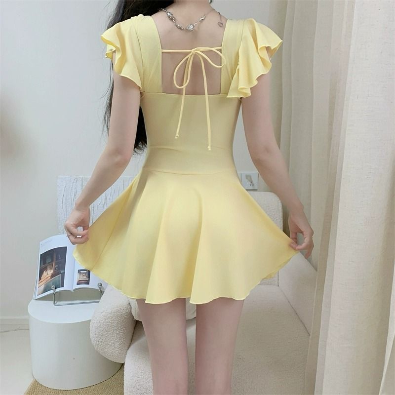 2026 Women Open Back Short Sle - Swimwear ulasan dan harga