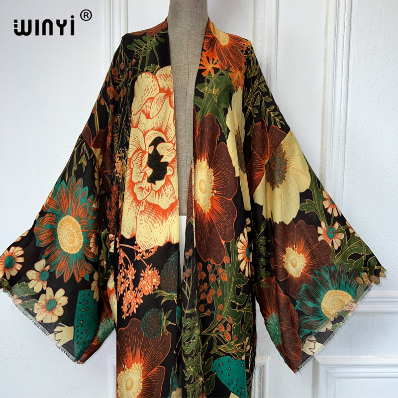 WINYI Africa Fashion Summer Ki - Boho Summer Beach Maxi Dress ulasan dan harga