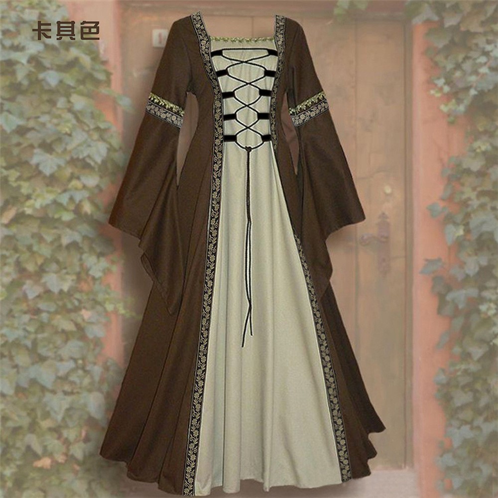 Bell Sleeve Long Sleeve a Line - Dresses ulasan dan harga