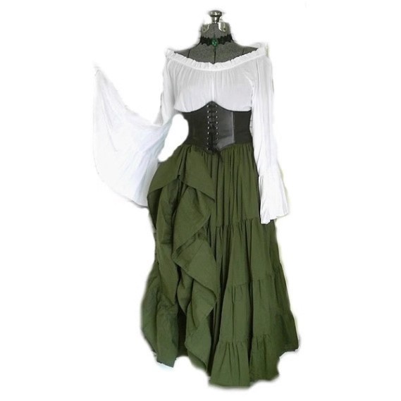 High Waist Long Sleeve Dress C - Dresses ulasan dan harga