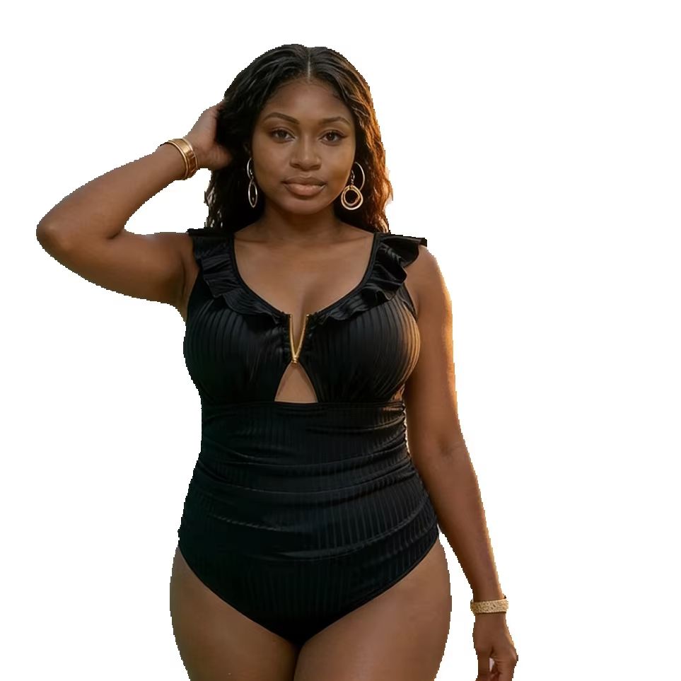 Plus-size Women's One-piece Sw - Swimwear ulasan dan harga