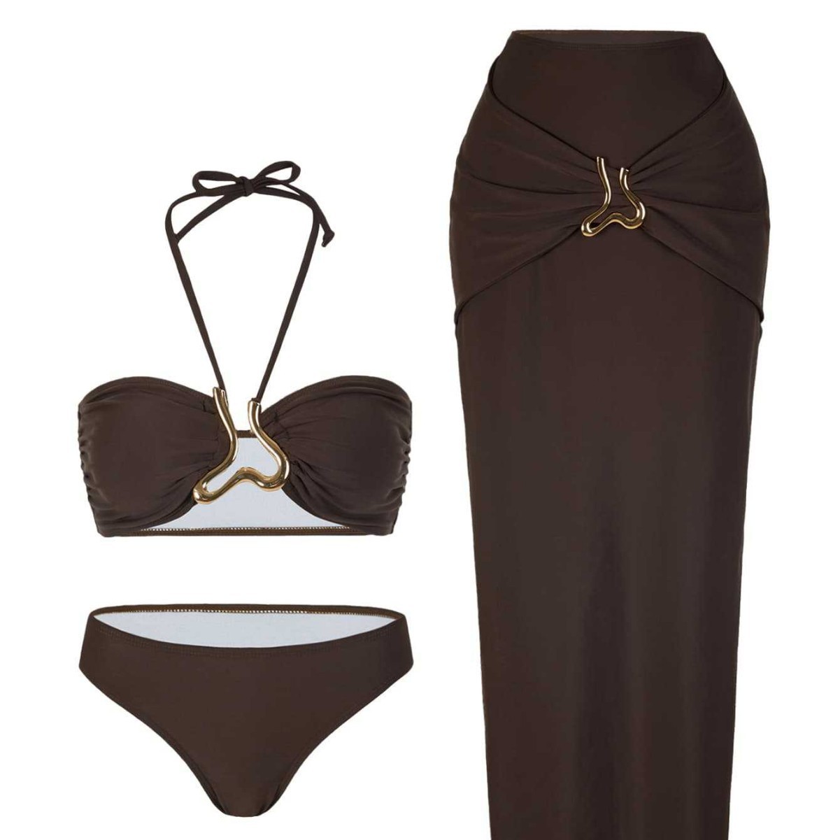 Women Sleeveless Tankini Bikin - Swimwear ulasan dan harga