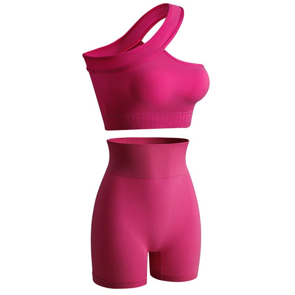 2Pcs Casual Seamless Women Wor - Seamless Ribbed Workout Tank Top ulasan dan harga