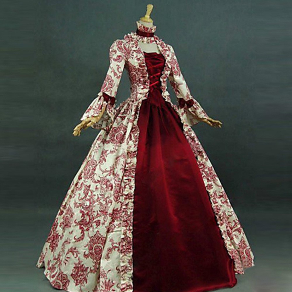 Printed Long Sleeve High Waist - Dresses ulasan dan harga